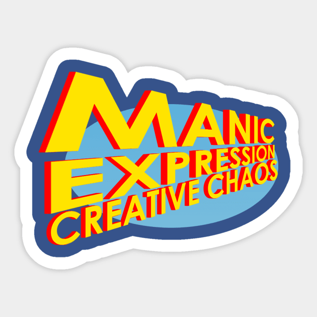 Creative Chaos Sticker by manic_expression